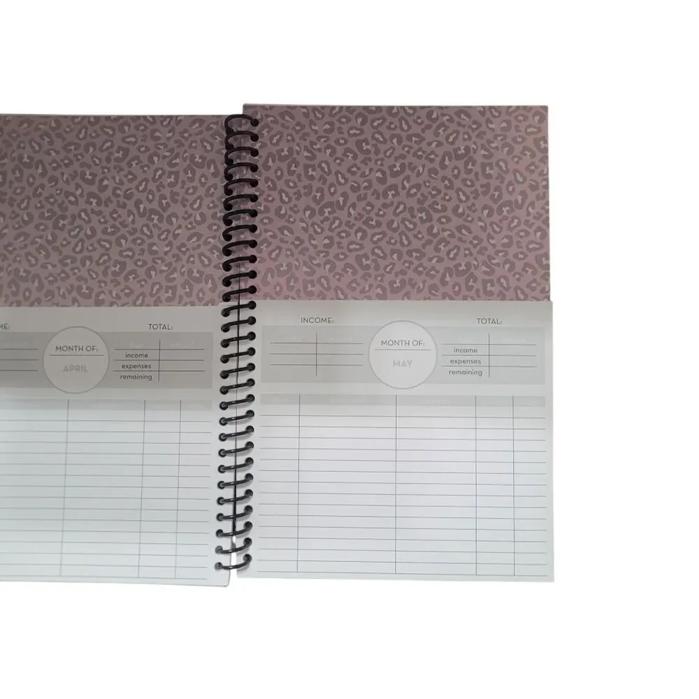 Yearly home finance / bill organizer